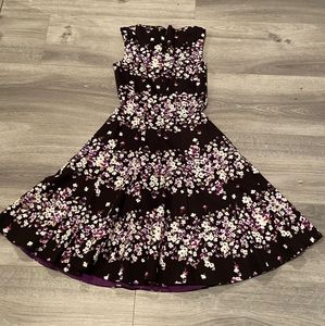 WHBM Floral Print Sleeveless Flowy Dress